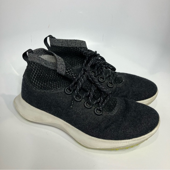 Allbirds wool Dasher mizzles mid natural black womens size 10 - Picture 2 of 10